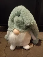 Decoratie gnoom l21b18h55cm groen