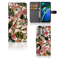 Nokia G42 Hoesje Flowers - thumbnail