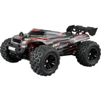 Amewi Hyper GO Pro Zwart, Rood Brushless 1:16 RC auto Elektro Truggy 4WD RTR 2,4 GHz