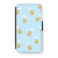 Ananasjes: iPhone X Flip Hoesje
