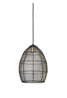 Light & Living Hanglamp Meya 23cm - Zwart - thumbnail