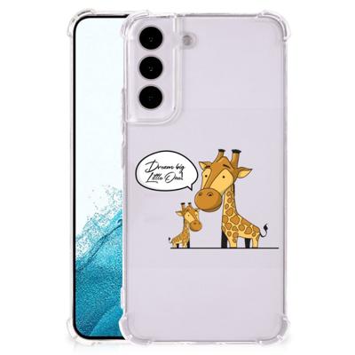 Samsung Galaxy S22 Stevig | Bumper Hoesje | Giraffe Samsung Galaxy S22 Stevig | Bumper Hoesje | Giraffe