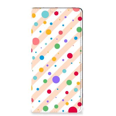 OPPO A54 5G | A74 5G | A93 5G | Hoesje met Magneet | Dots