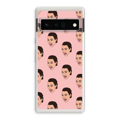Ugly Cry Call: Google Pixel 6 Pro Transparant Hoesje