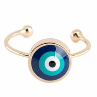 Verstelbare Ring Boze Oog (10 mm)
