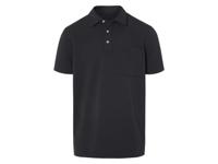 LIVERGY Polo heren (Zwart, M)