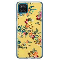 Samsung Galaxy A12 siliconen hoesje - Floral days