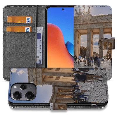 Book Case Hoesje Maken voor de Xiaomi Redmi 12 4G | Eigen telefoonhoesje ontwerpen | Op maat gemaakt