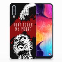 Samsung Galaxy A50 Silicone-hoesje Zombie Blood - thumbnail