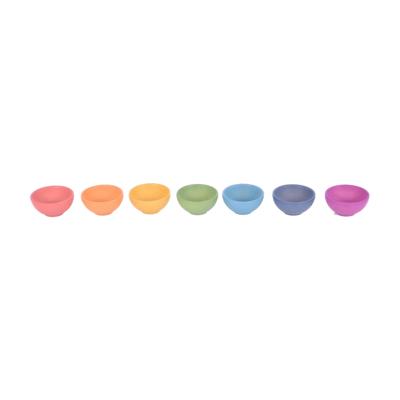 Tickit Houten Kommen regenboog