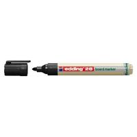 Whiteboardmarker edding 28 EcoLine rond 1.5-3mm zwart | 10 stuks