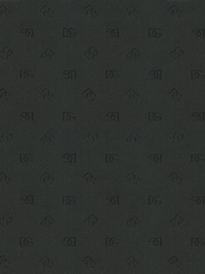 Dolce & Gabbana papier peint à motif monogrammé - Noir