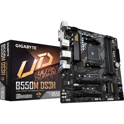 GIGABYTE B550M DS3H moederbord