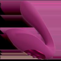 VIVE by Shots Yuki - Dual Motor G-Spot Vibrator met Masserende Parels - Roze - thumbnail