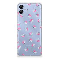 TPU bumper voor Samsung Galaxy A04e Unicorns