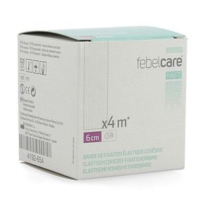 Febelcare Haft Elas. Cohesief Fixatieverb. 6cmx4m