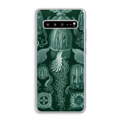 Haeckel Cubomedusae: Samsung Galaxy S10 5G Transparant Hoesje