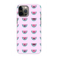 Smiley watermeloenprint: Volledig geprint iPhone 12 Pro Hoesje