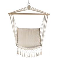 Comfortabele Tuin hangstoel Ibiza macrame 110 x 47 cm   -