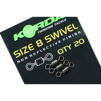 Korda Korda Swivels Size 8 - 20 pcs