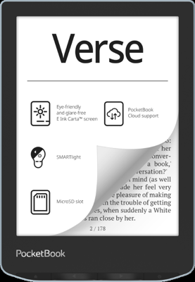 PocketBook Verse 8GB e-Reader blauw