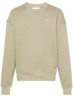 AMI Paris Sweater met logo - Groen - thumbnail