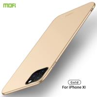 MOFI Frosted PC ultradun hard case voor iPhone 11 Pro (goud)