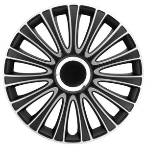 Wieldoppenset LeMans 15-inch zwart/zilver PP5135