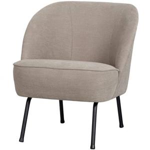 BePureHome Vogue Fauteuil - Geweven stof - Zand - 69x57x70