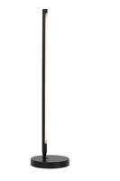 Lucide FINAN - Tafellamp - LED Dimb. - 1x12W 2700K - Zwart