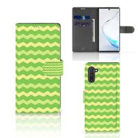 Samsung Galaxy Note 10 | Telefoon Hoesje | Waves Green