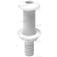 THTH-1502 - DOORVOER-AANSLUITING VOOR 38 MM SLANGEN.