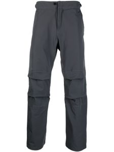 Stone Island pantalon fuselé à logo brodé - Bleu