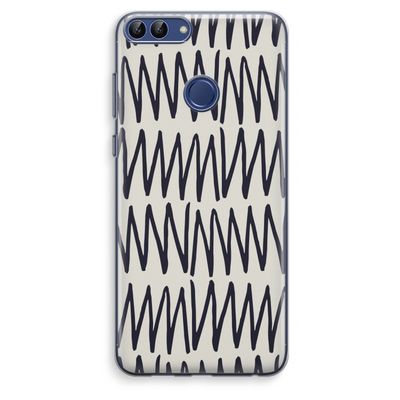 Marrakech Zigzag: Huawei P Smart (2018) Transparant Hoesje