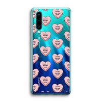 Chicks before dicks: Huawei P30 Transparant Hoesje