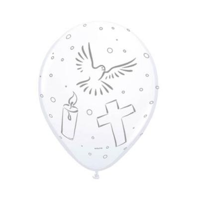 Folat Ballonnen - 8x stuks - Eerste Communie thema - ballonnen 30 cm