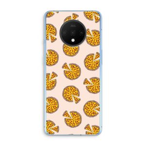You Had Me At Pizza: OnePlus 7T Transparant Hoesje