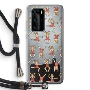 Gymboys: Huawei P40 Pro Transparant Hoesje met koord