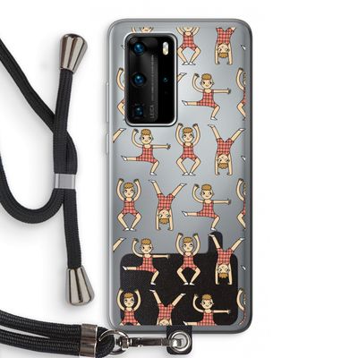 Gymboys: Huawei P40 Pro Transparant Hoesje met koord