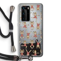 Gymboys: Huawei P40 Pro Transparant Hoesje met koord