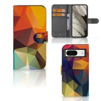 Google Pixel 8 | Book Case | Polygon Color