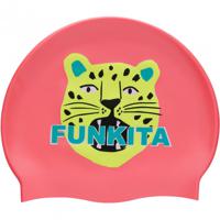 Funkita Feline Fiesta siliconen badmuts roze - thumbnail