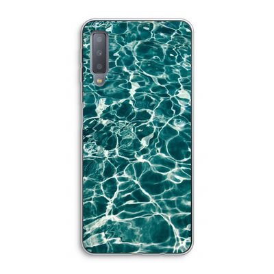 Weerkaatsing water: Samsung Galaxy A7 (2018) Transparant Hoesje