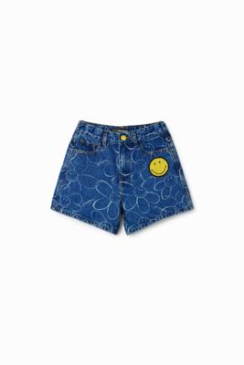 Jeansshorts met Smiley Originals ® - BLUE - 9/10