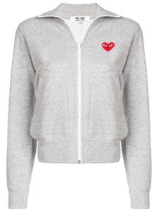 Comme Des Garçons Play track jacket - Gris