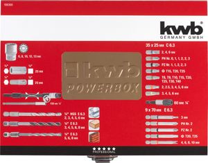 kwb 106300 boor Set boorbits 67 stuk(s)