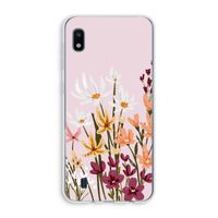 Painted wildflowers: Samsung Galaxy A10 Transparant Hoesje