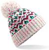 Beechfield CB458 Blizzard Bobble Beanie - Sherbet Dip - One Size