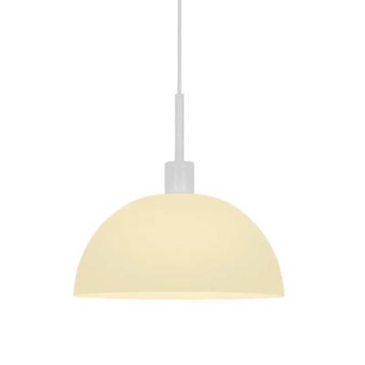 Hanglamp eettafel wit met opaalglazen kap E27 fitting Ellen 30 cm
