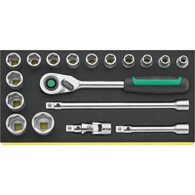 Stahlwille TCS 1/2 ZOLL 52/14/4 QR 96830352 Dopsleutelset
